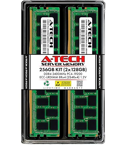 メモリー DDR4-2666 ECC Registered Memory 128GB NEMIX RAM 128GB (2X64GB) DDR4 2666MHz PC4-21300 2Rx4 1.2V CL19 288